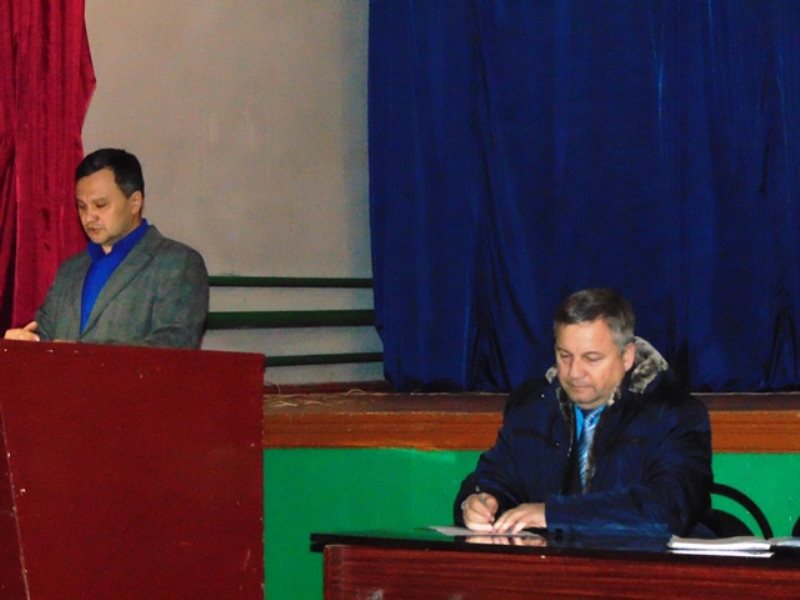 В поселке Лопуховка состоялось собрание граждан