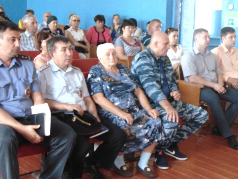 В Песчанском МО состоялось собрание граждан
